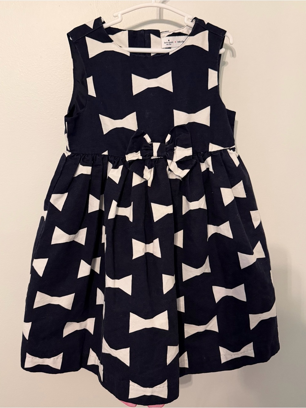 Kate Spade New York ♥ Baby Gap Bow Print Dress‎ Girls Size 5
